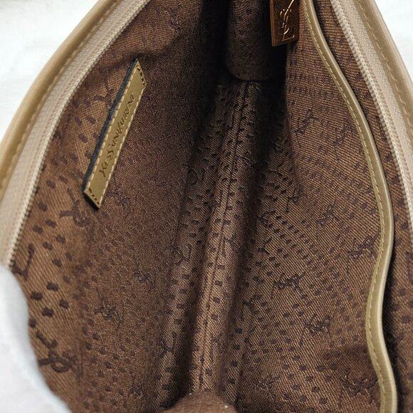 YSL  Beige PVC Makeup Clutch - Picture 13 of 17